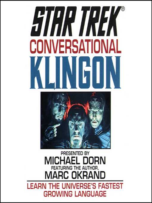 Title details for Conversational Klingon by Marc Okrand - Available